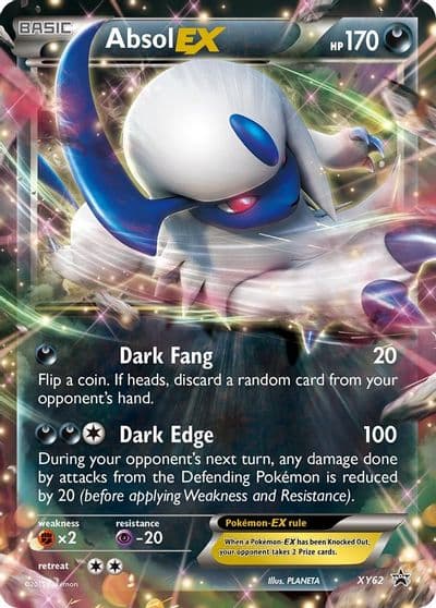 Absol EX - XY62 XY Promos Pokemon card