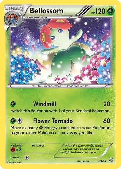 Bellossom XY - Ancient Origins Pokemon card