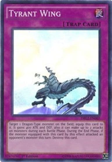Tyrant Wing Dragons of Legend 2 Yu-Gi-Oh! card