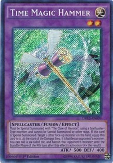 Time Magic Hammer Dragons of Legend 2 Yu-Gi-Oh! card
