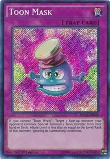 Toon Mask Dragons of Legend 2 Yu-Gi-Oh! card
