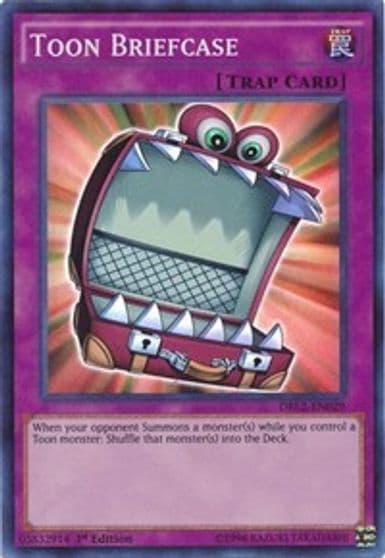 Toon Briefcase Dragons of Legend 2 Yu-Gi-Oh! card