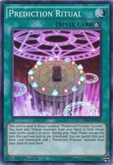 Prediction Ritual Dragons of Legend 2 Yu-Gi-Oh! card