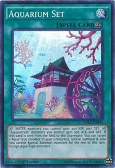 Aquarium Set Dragons of Legend 2 Yu-Gi-Oh! card