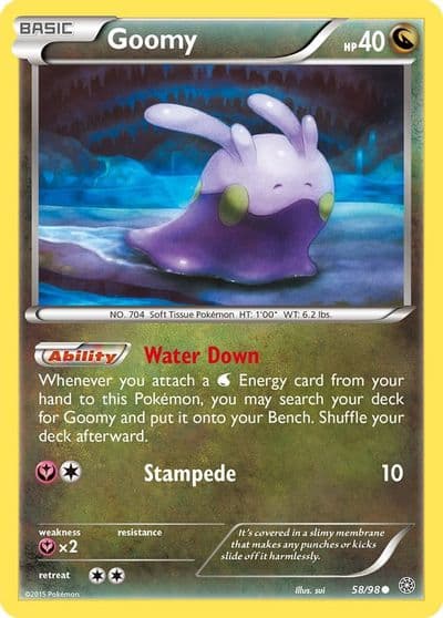 Goomy XY - Ancient Origins Pokemon card