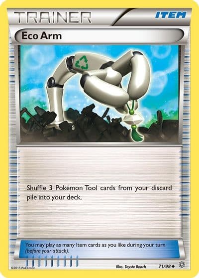 Eco Arm XY - Ancient Origins Pokemon card