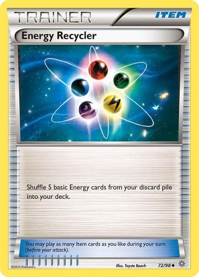 Energy Recycler XY - Ancient Origins Pokemon card