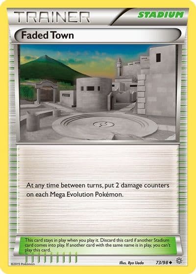 Faded Town XY - Ancient Origins Pokemon card