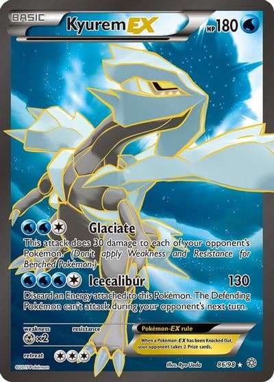 Kyurem EX (86 Full Art) XY - Ancient Origins Pokemon card