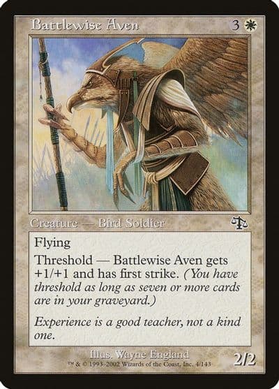 Battlewise Aven Judgment Magic card