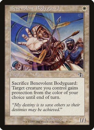 Benevolent Bodyguard Judgment Magic card