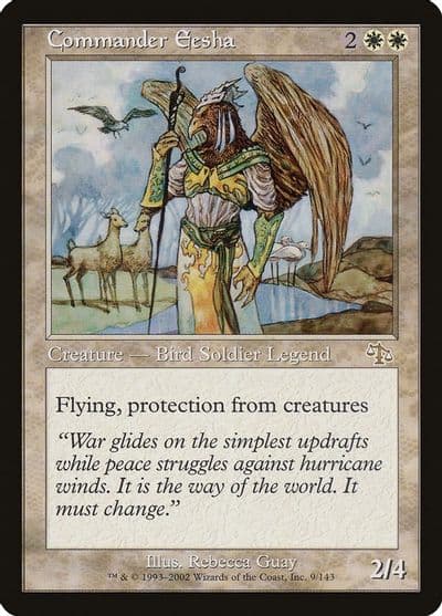 Commander Eesha Judgment Magic card