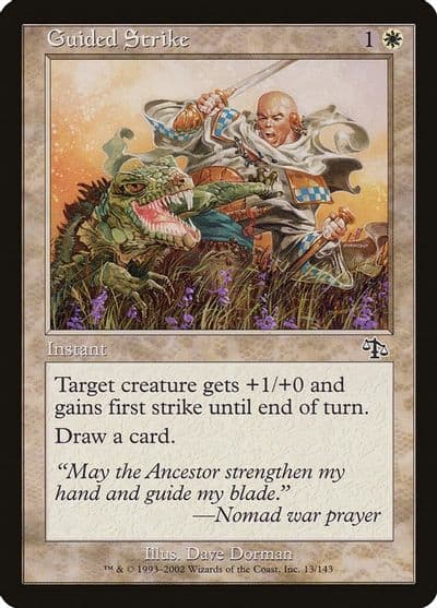 Guided Strike Judgment Magic card