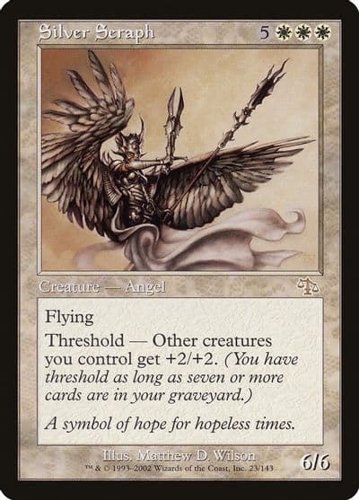 Silver Seraph Judgment Magic card