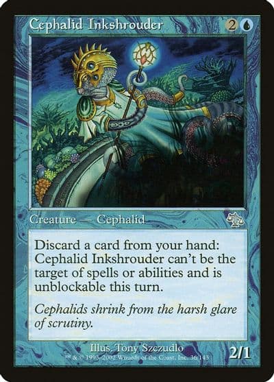 Cephalid Inkshrouder Judgment Magic card