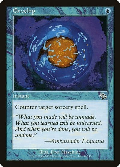 Envelop Judgment Magic card