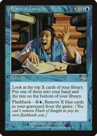 Flash of Insight Judgment Magic card