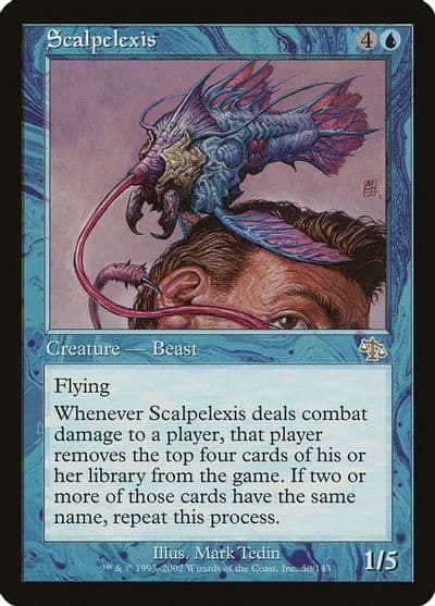 Scalpelexis Judgment Magic card