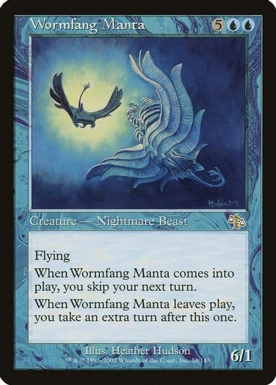 Wormfang Manta Judgment Magic card