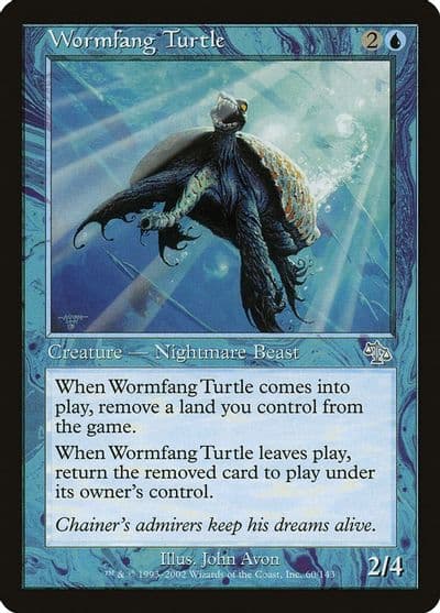 Wormfang Turtle Judgment Magic card