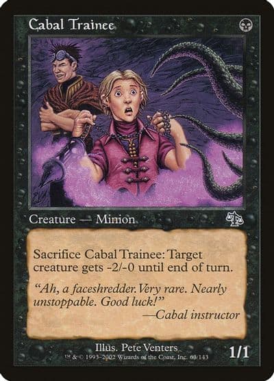 Cabal Trainee Judgment Magic card