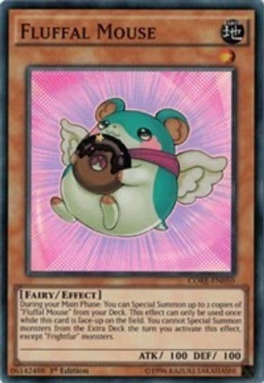 Fluffal Mouse Clash of Rebellions Yu-Gi-Oh! card