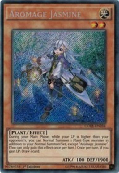 Aromage Jasmine Clash of Rebellions Yu-Gi-Oh! card