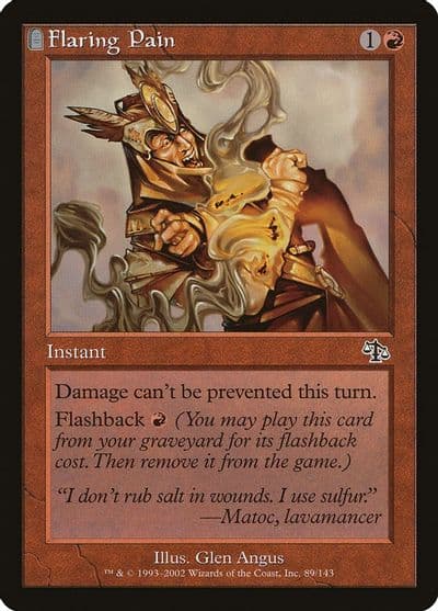 Flaring Pain Judgment Magic card