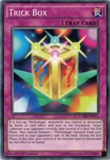 Trick Box Clash of Rebellions Yu-Gi-Oh! card