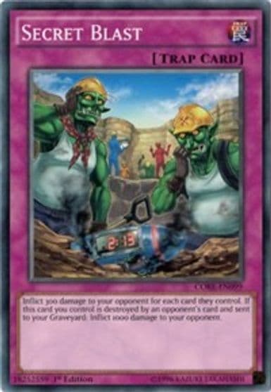 Secret Blast Clash of Rebellions Yu-Gi-Oh! card