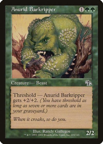 Anurid Barkripper Judgment Magic card