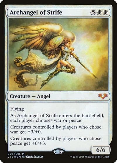 Archangel of Strife From the Vault: Angels Magic card