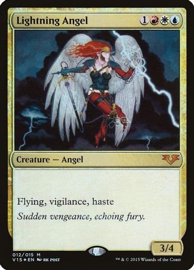 Lightning Angel From the Vault: Angels Magic card