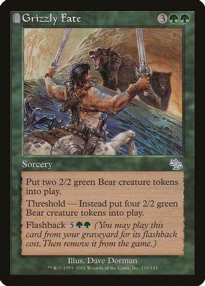 Grizzly Fate Judgment Magic card