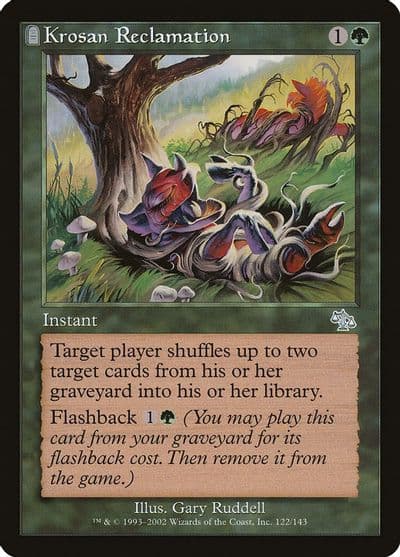 Krosan Reclamation Judgment Magic card