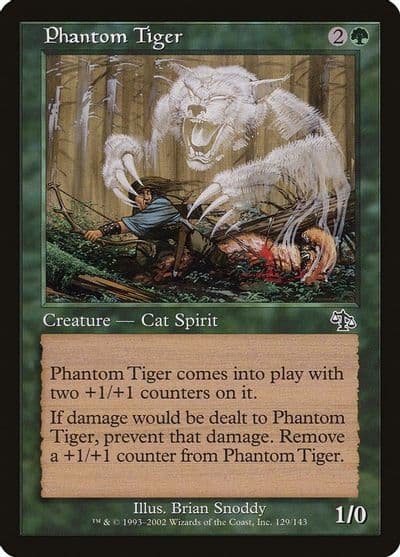 Phantom Tiger Judgment Magic card