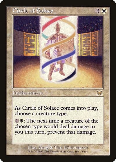 Circle of Solace Onslaught Magic card