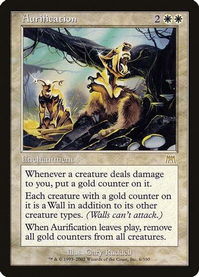 Aurification Onslaught Magic card
