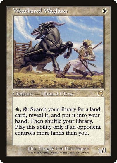 Weathered Wayfarer Onslaught Magic card