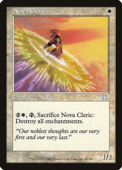 Nova Cleric Onslaught Magic card