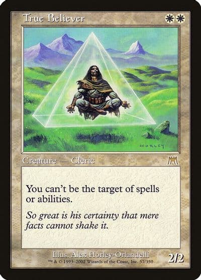 True Believer Onslaught Magic card