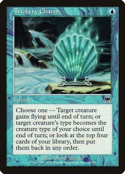 Trickery Charm Onslaught Magic card
