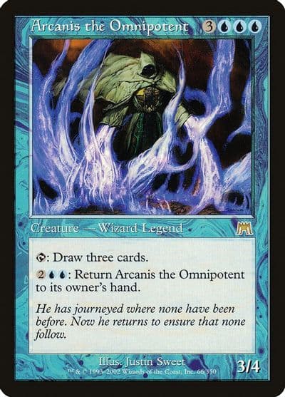 Arcanis the Omnipotent Onslaught Magic card