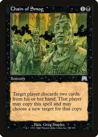 Chain of Smog Onslaught Magic card