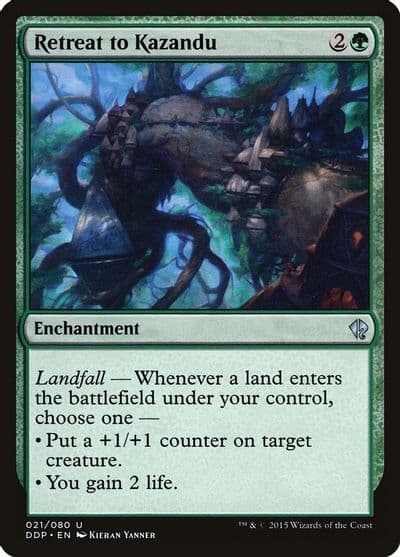Retreat to Kazandu Duel Decks: Zendikar vs. Eldrazi Magic card
