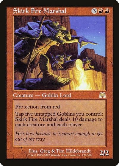 Skirk Fire Marshal Onslaught Magic card