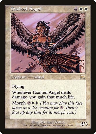 Exalted Angel Onslaught Magic card