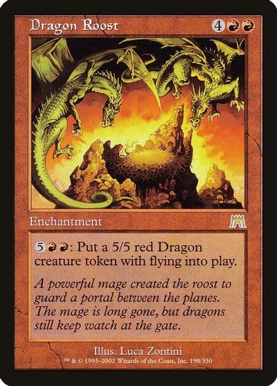 Dragon Roost Onslaught Magic card