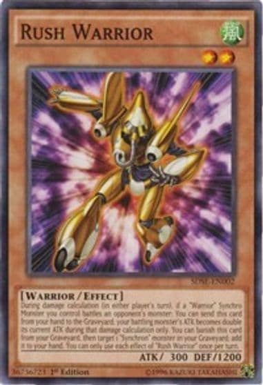 Rush Warrior Structure Deck: Synchron Extreme Yu-Gi-Oh! card