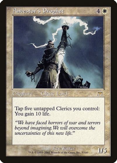 Ancestors Prophet Onslaught Magic card